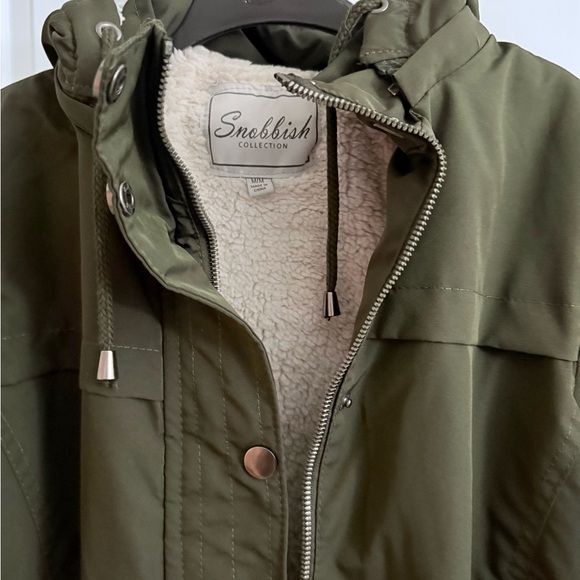 NWT Snobbish Smelish Olive Teddy Jacket for Women Size M - Picture 4 of 12